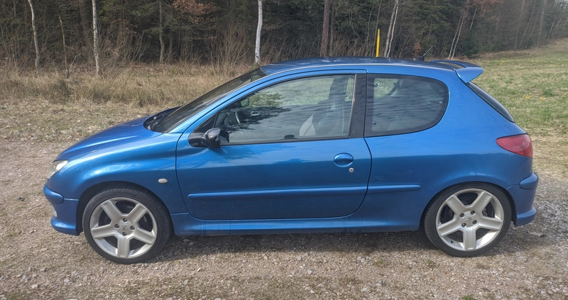 Peugeot 206 cena 22000 przebieg: 192000, rok produkcji 2003 z Miłakowo małe 92